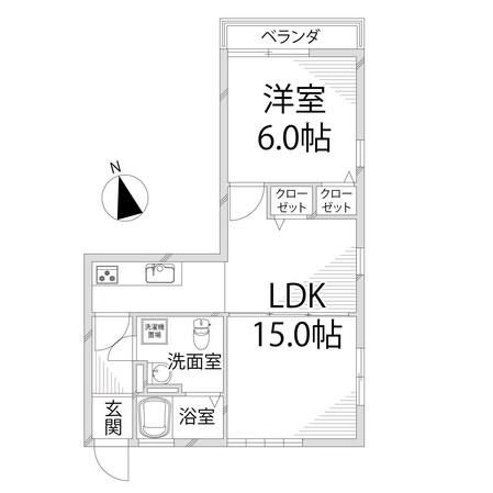 フォープレックス宮前の物件間取画像